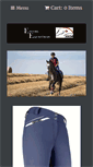 Mobile Screenshot of encoreequestrian.com